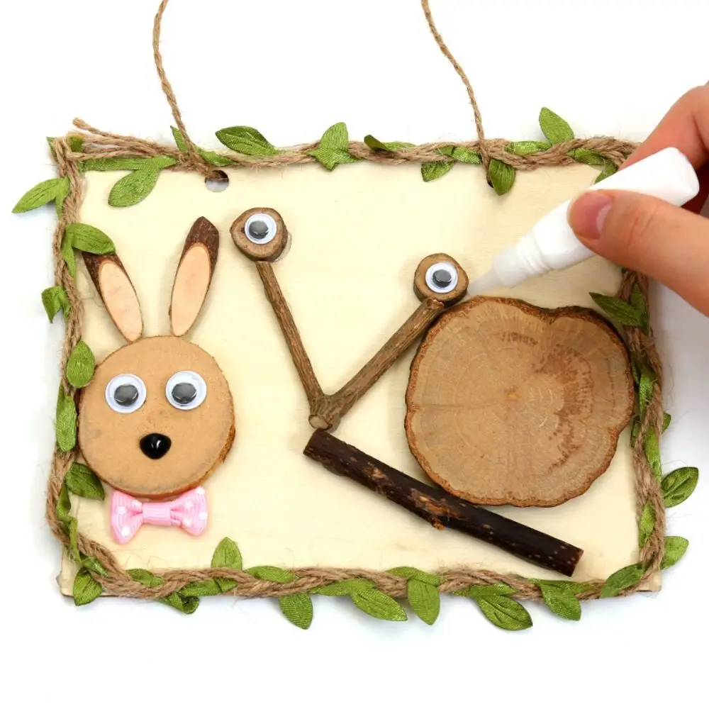 

Diy Material Package Diy Wooden Frame Wood Animal Kids Educational Toys Handmade Craft Children Craft Toy Parent Child Toys