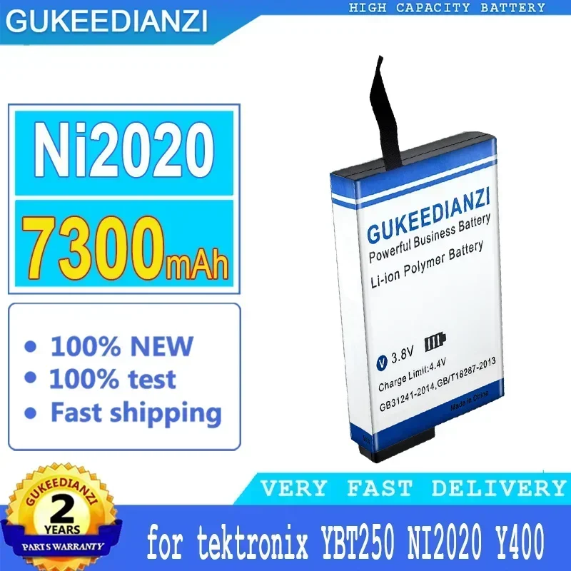 7300mAh - Powered Test Equipment Battery for tektronix YBT250 NI2020 Y400