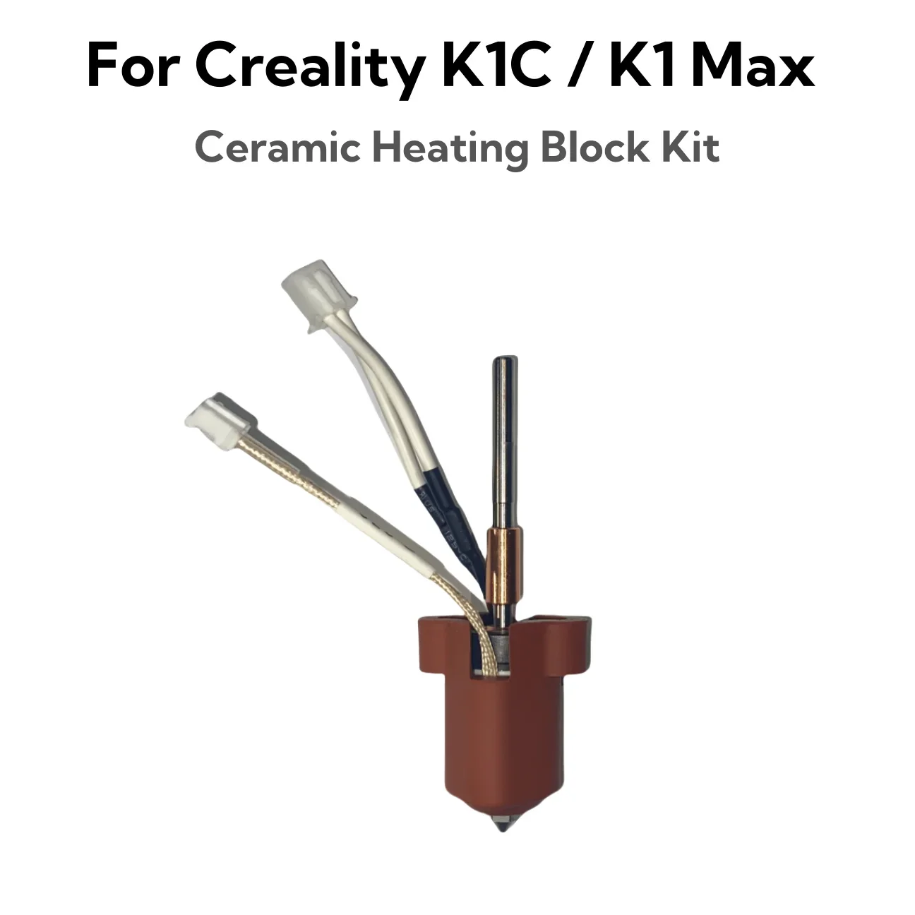 

Набор нагревательных блоков для Creality K1C, комплект насадок с быстрой заменой для K1C/K1 Max, аксессуары для 3D-принтера с высоким потоком