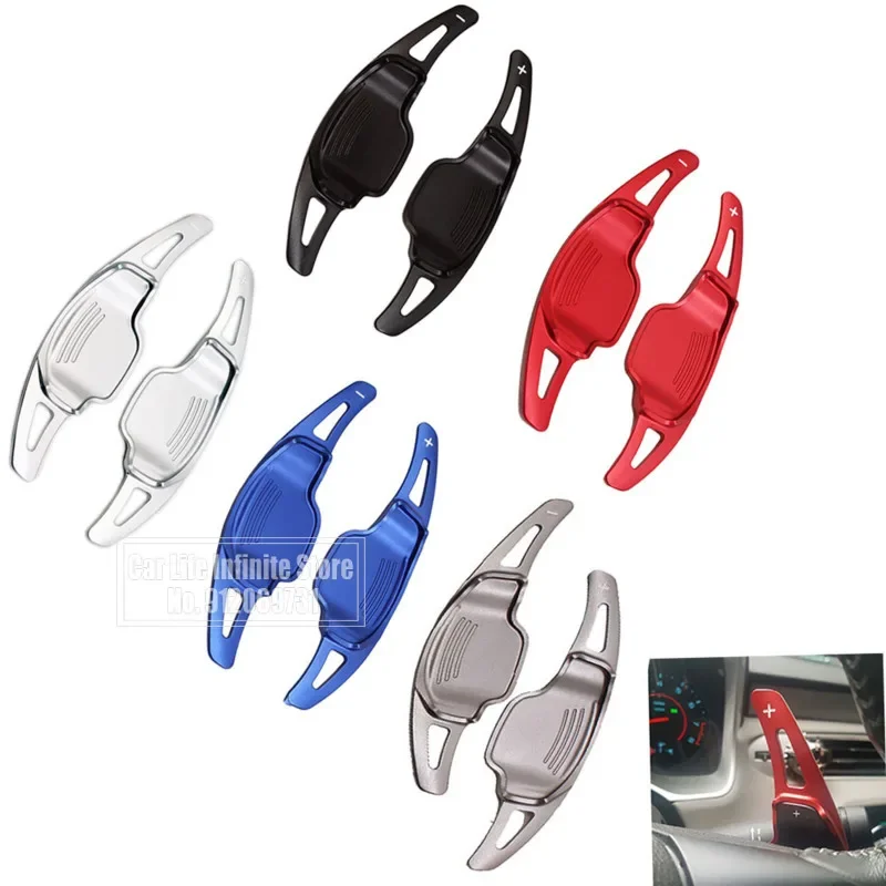 

Car Steering Wheel Paddle Shifter Extension For Buick Regal GS LaCrosse GL8 Verano Cadillac CT6 Aluminum Shift Paddle Blade