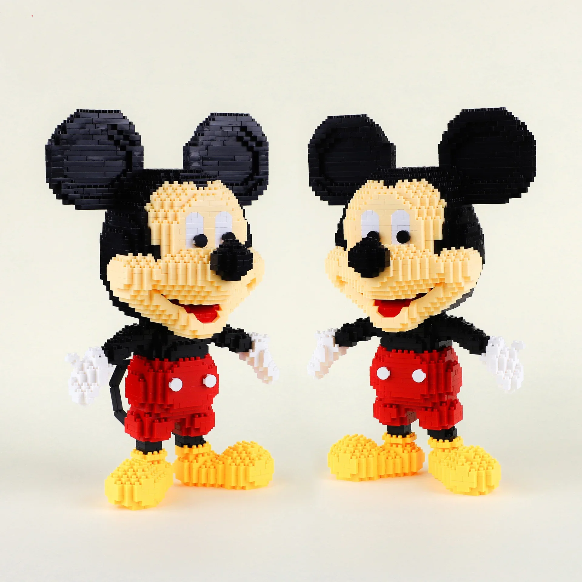 Mickey Mouse Diamond Blocks Micro 3D Model Classic Cartoon Stitch Mini Building Bricks Figures For Bricks Toys