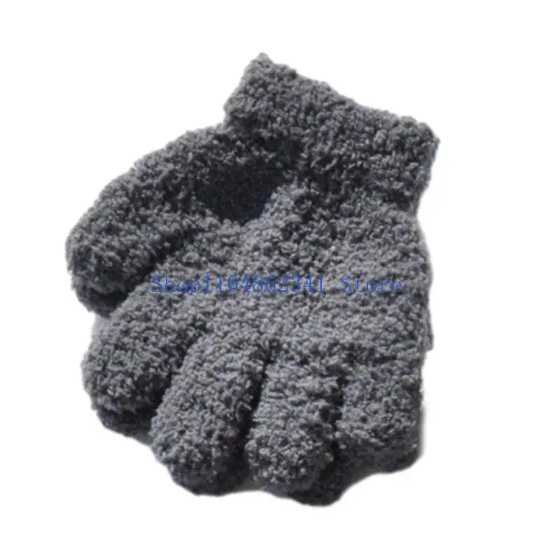 

5asd флисовые ветрозащитные зимние перчатки для детей и мальчиков, холодная погода, сноуборд, шоссейные велосипедные перчатки с