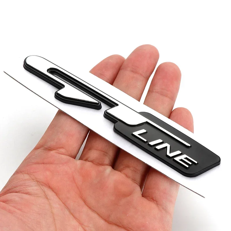 

3D ABS GT Line Logo Car Trunk Pro Ceed Sportage Picanto Seltos K5Emblem Badge For KIA Stonic GTLine GT Line Sticker Accessories