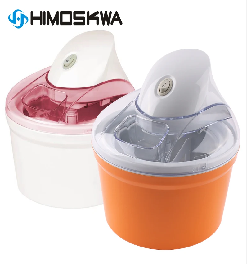 

Electric Ice Cream Maker Automatic Yoghurt Freezer DIY Soft Slush Fruit Dessert 1.2L Frozen Yogurt Smoothie Milkshake Machine EU