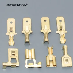 shhworldsea 25pcs 7.8mm ternimal for H4 9003 male female socket
