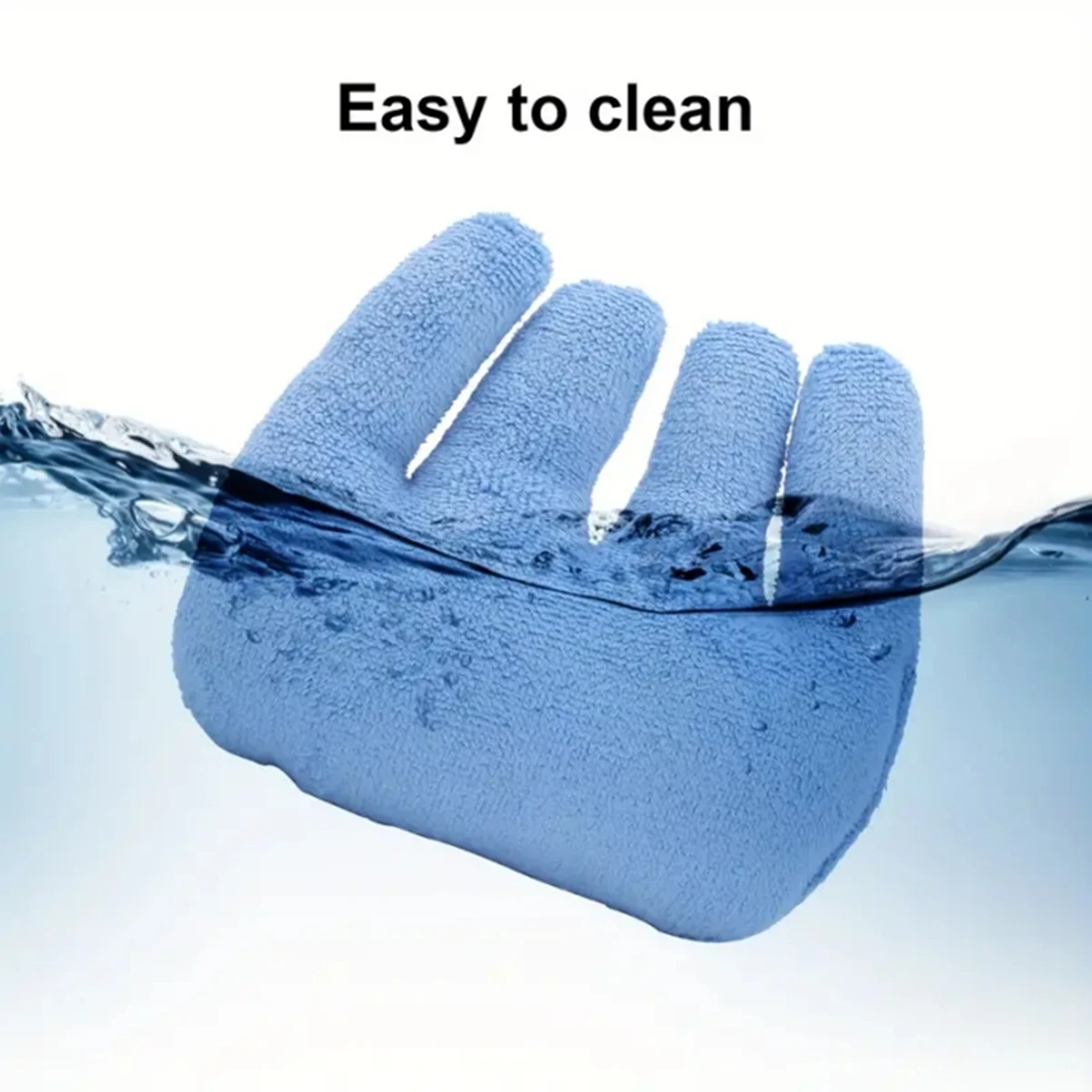 Blue Hand Rehabilitation Grip Cushion with Finger Separators