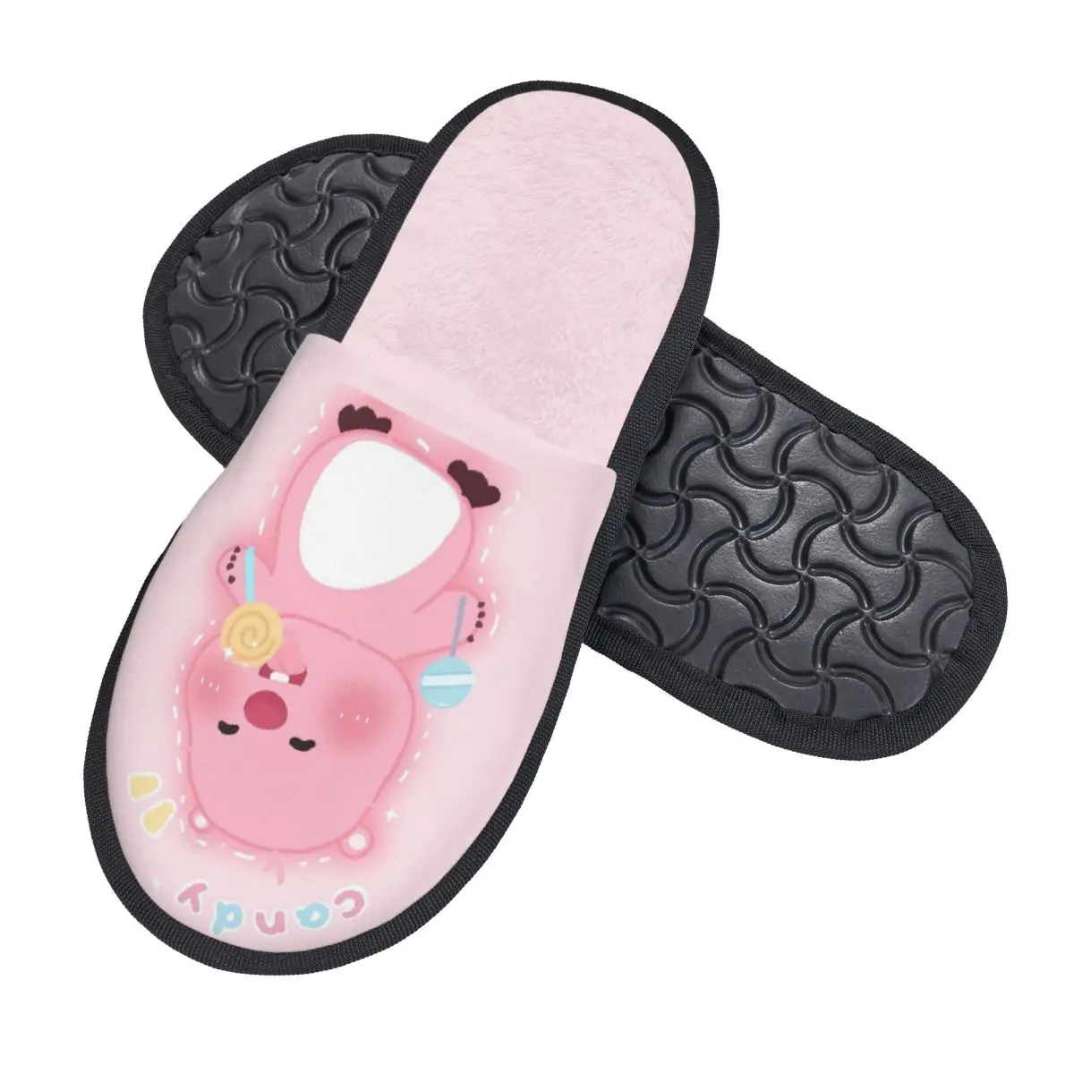 Custom Print Women Zanmang Loopy House Slippers Cozy Warm Manga Memory Foam Fluffy Slipper Indoor Outdoor Shoes