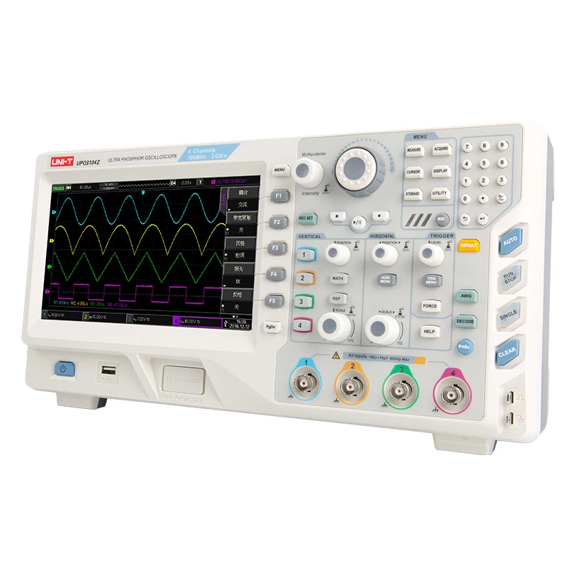 UNI-T UPO3104CS Digital Fluorescent Oscillography Measurement Oscilloscope Hand Oscilloscope