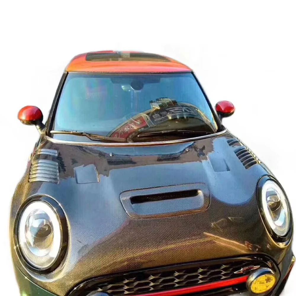 High Quality Carbon Fiber Engine Bonnet Hood For MINI F55 F56 F57 Cooper S,100% tested well - Image 5