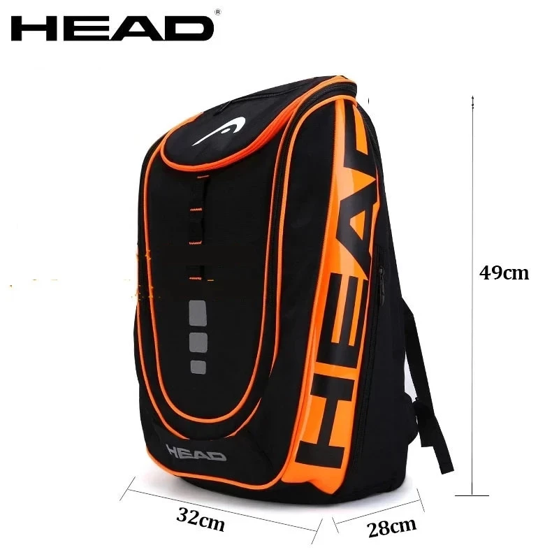 Mochila de Tenis de cabeza, bolsa de Raqueta de Tenis de bolsa para deportes al aire libre, Original, para Fitness, con bolsa de zapatos