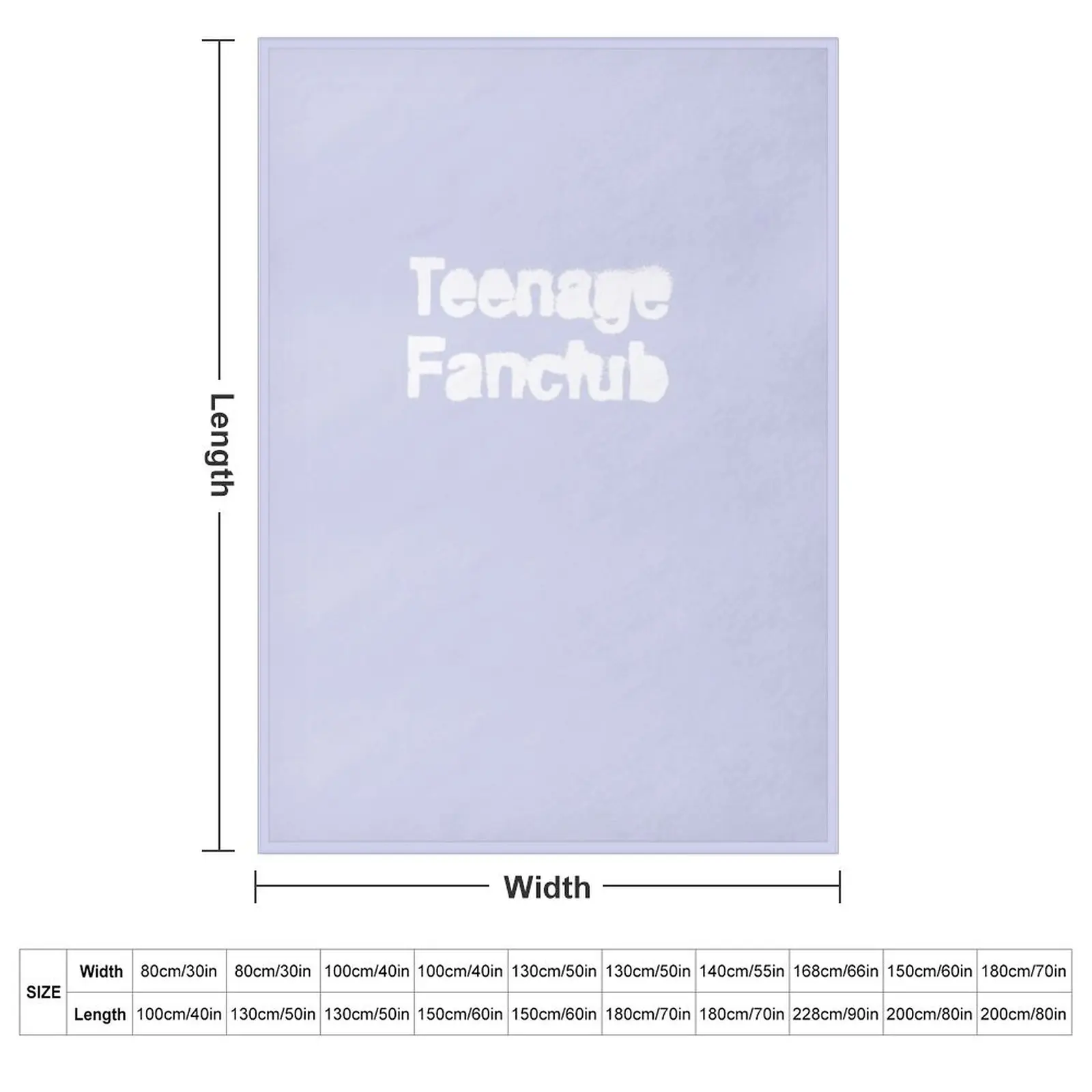 Teenage Fanclub Vintage Logo 29 Classic T-Shirt Throw Blanket couch cozy soft plush fuzzy picnic outdoor blanket