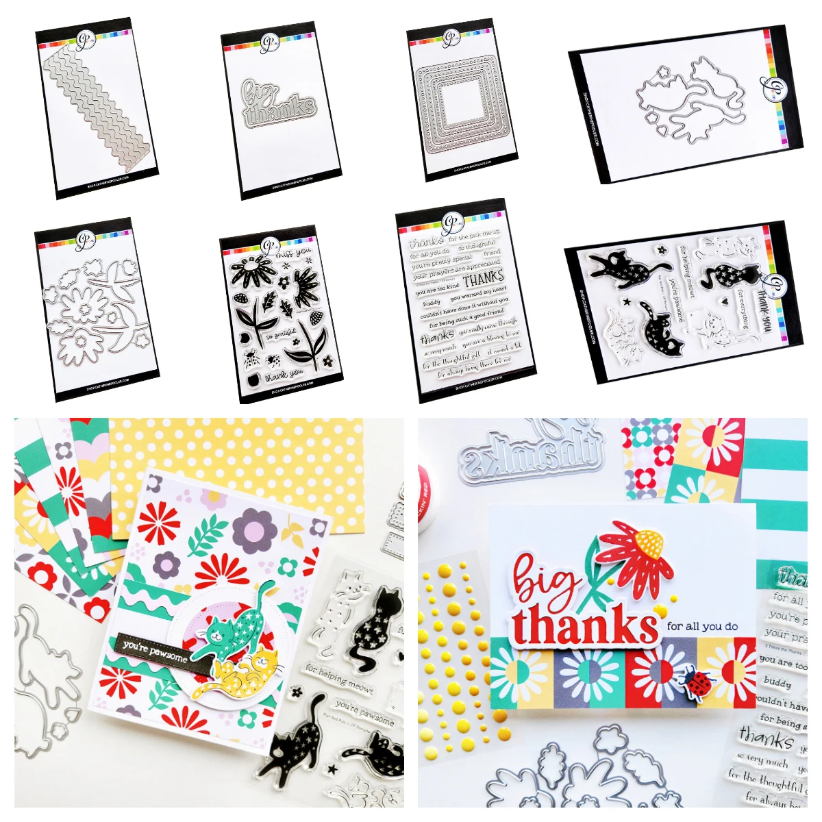 

Purr-Fect Pals Wild Flowers Metal Cutting Dies Stamps Stencil 2026 Scrapbook Diary Decoration Embosstemplate DIY Card Handmade