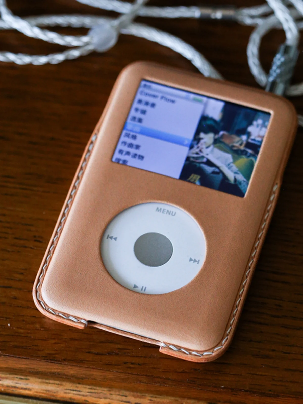 

Handmade leather for iPod classic3 ipc Leather case