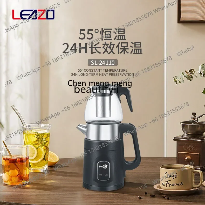 New arrive Electric kettle Foreign trade food grade stainless steel double-layer pot constant temperature tea making electric ke