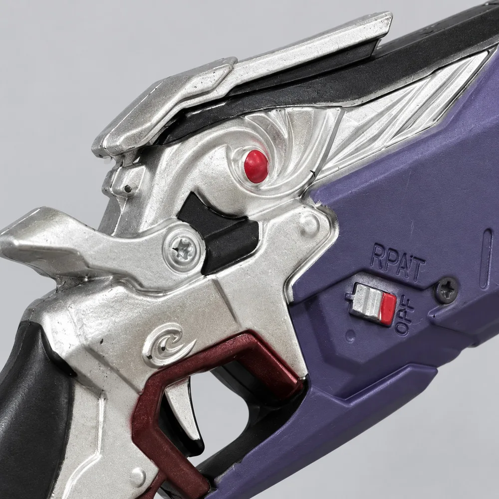 Overwatch D.Va Toy Pistol Cosplay Prop, PU Foam Handheld Character Gun Model, Costume Accessory, Display Replica, Fan Collection