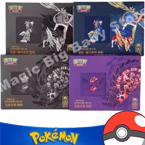 Pokemon Cards Genuine Original PTCG One Anniversary Card Book Gift Box Commemorate Exclusive Chinese Card Holder Collection Book