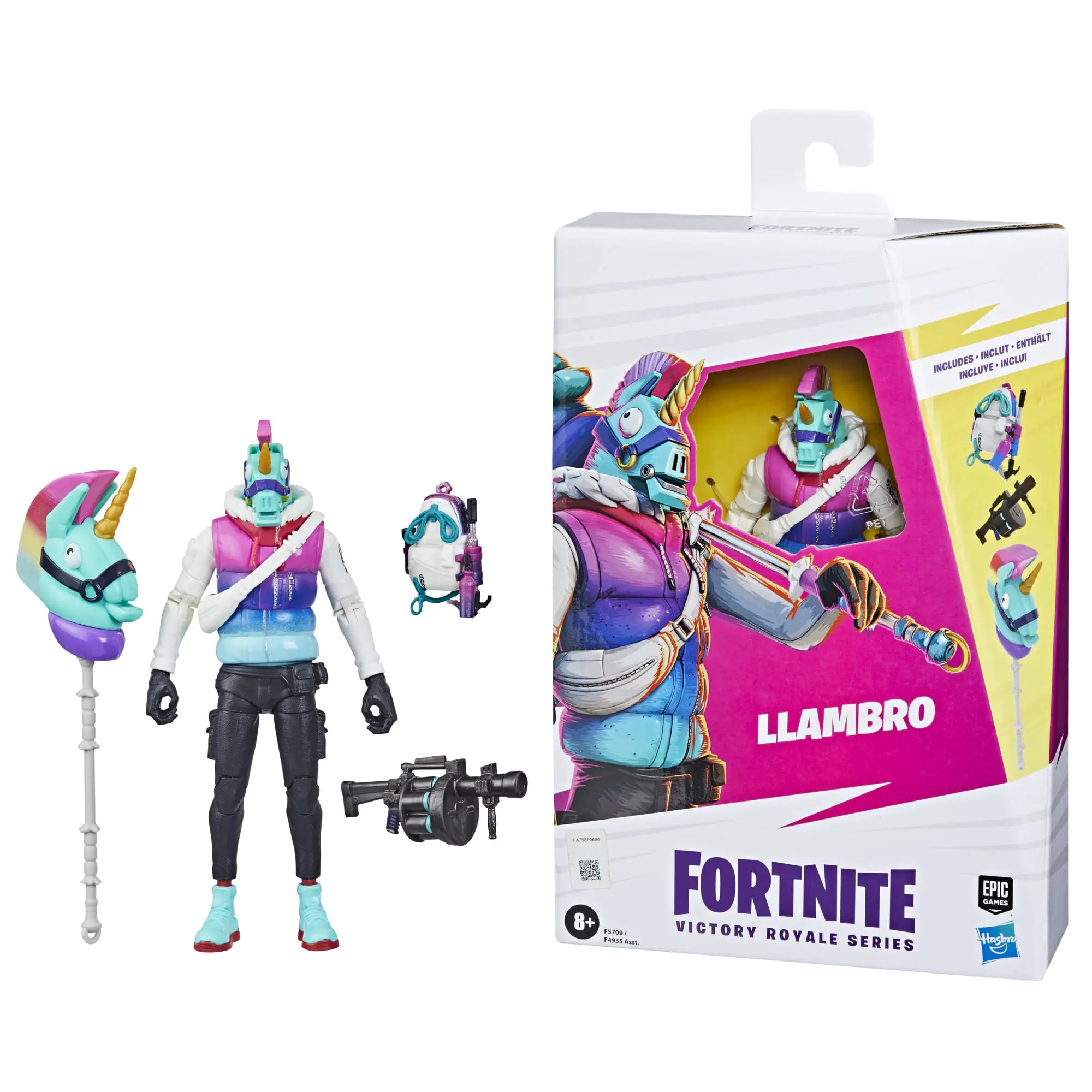 Hasbro FORTNITE Victory Royale z serii Llambro kolekcjonerska figurka z akcesoriami-w wieku 8 lat i więcej, 6-calowy F5709