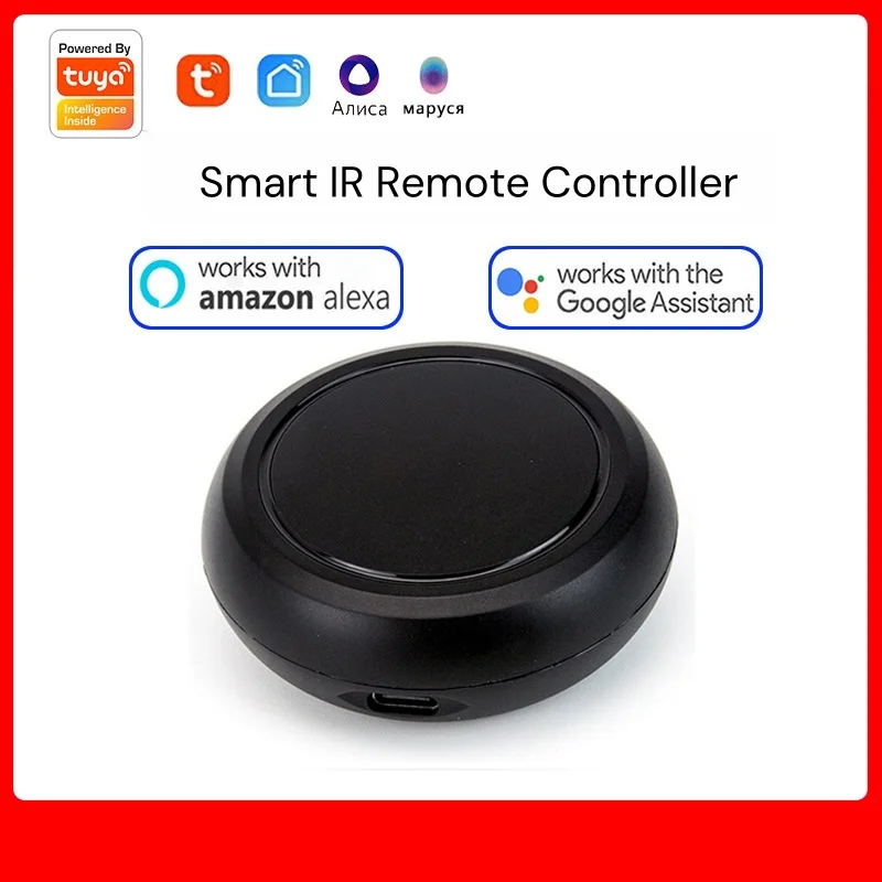 

TUYA WiFi Smart IR Remote Controller Smart Home Infrared Universal Remote Blaster for All Control Support Alexa Google Home