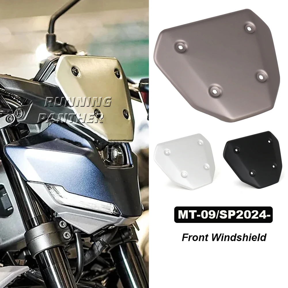 

For Yamaha MT09 2024 2025 Wind Deflectors Windshield Bracket Windscreen Protector NEW Motorcycle Accessories New MT 09 MT-09 SP