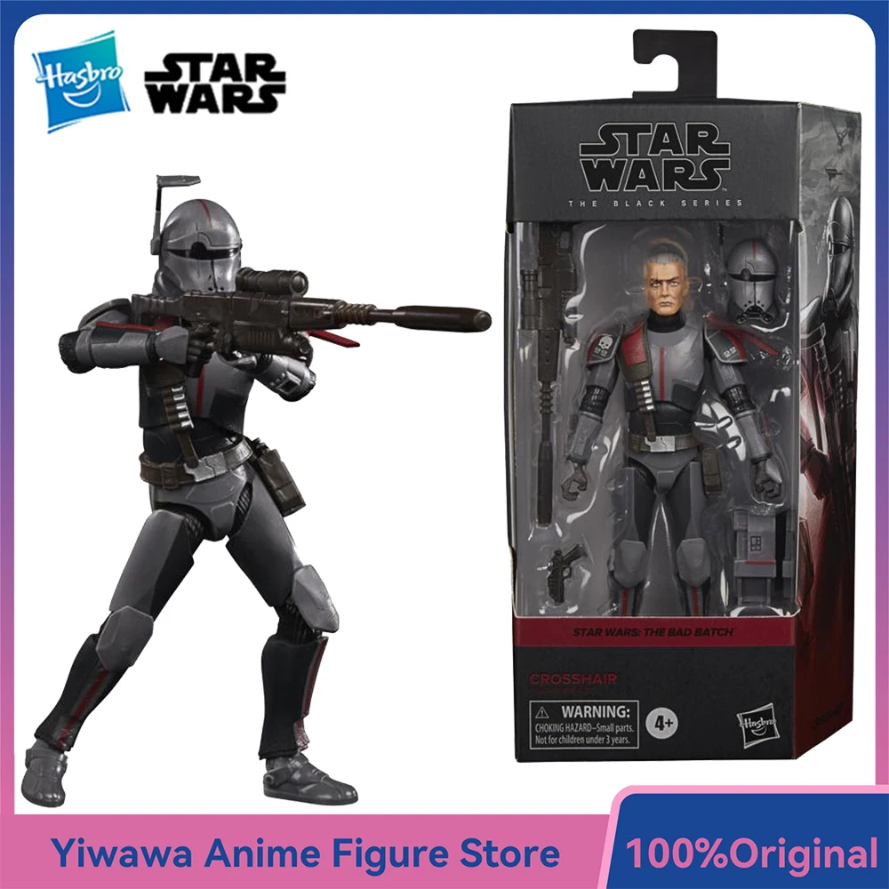 [In-Stock] Hasbro Star Wars The Black Series Crosshair (The Bad Batch) 6-Inch-Scale Collectible Anime Figure Model Ornament Toys