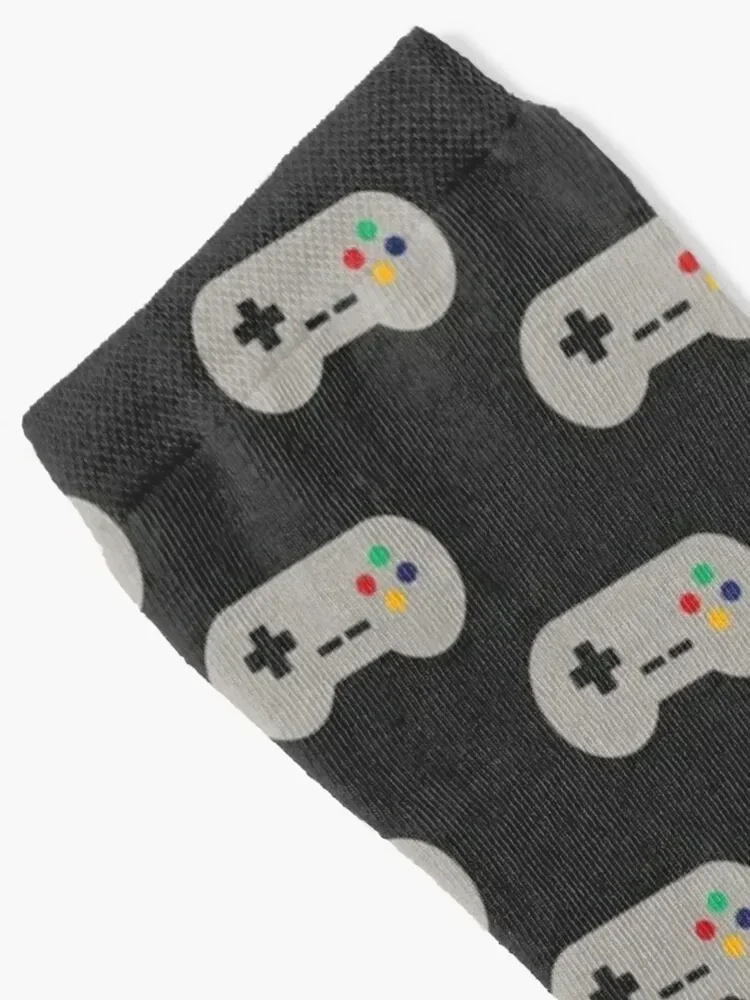 Vintage Video Game Controller Black Socks basketball Stockings compression ankle Socks Girl Men's