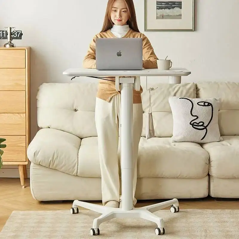 

Minimalist Lifting Laptop Home Office Desk Standing Style Lifting Workbench Book Table Study Mesa De Trabajo Hotel Furniture