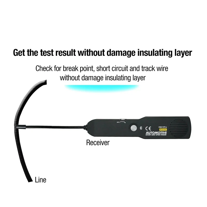 Em415pro Automotive Electrical Openand Short Finder Circuit Tester DC 6-42V Car Repair Cable Circuit Wire Tracker