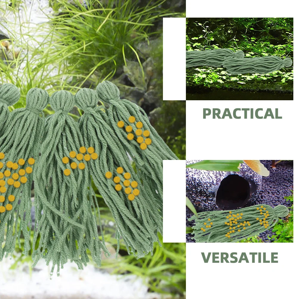 

10 Pcs Hanging Ears Spawn Mop Shrimp Breed Mops Breeding for Fish Tank Spawning