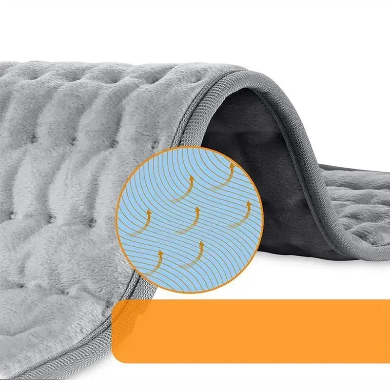 76x40cm/30X60 110V/220V Extra Large Electric Heating Pad for Period Cramps Lower Back Pain Relief Heat Therapy Winter Warmer