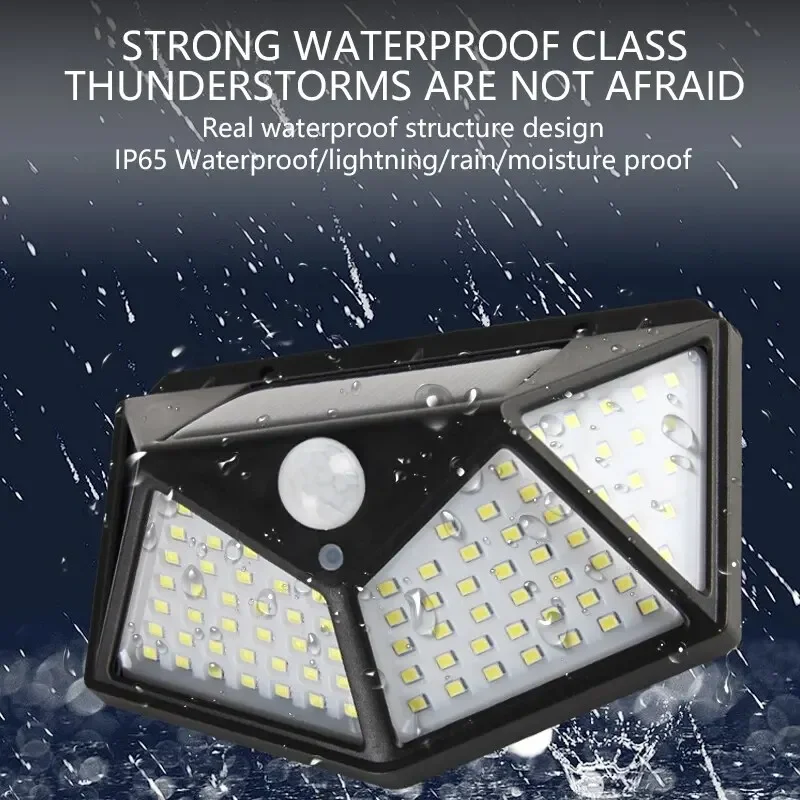 lampada-solar-de-parede-100led-lampada-externa-a-prova-d'Agua-com-sensor-de-movimento-lampada-solar-para-jardim-e-corrimao-decorativa