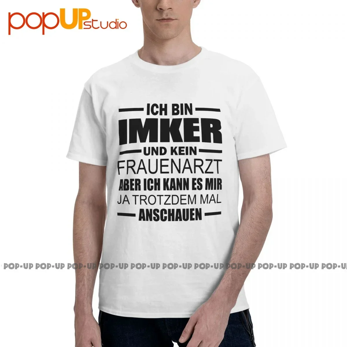 Top imker frauenarzt lustig gesch enk spruch sprﾨche bienen honig t-shirt t-shirt tägliches hemd all-match