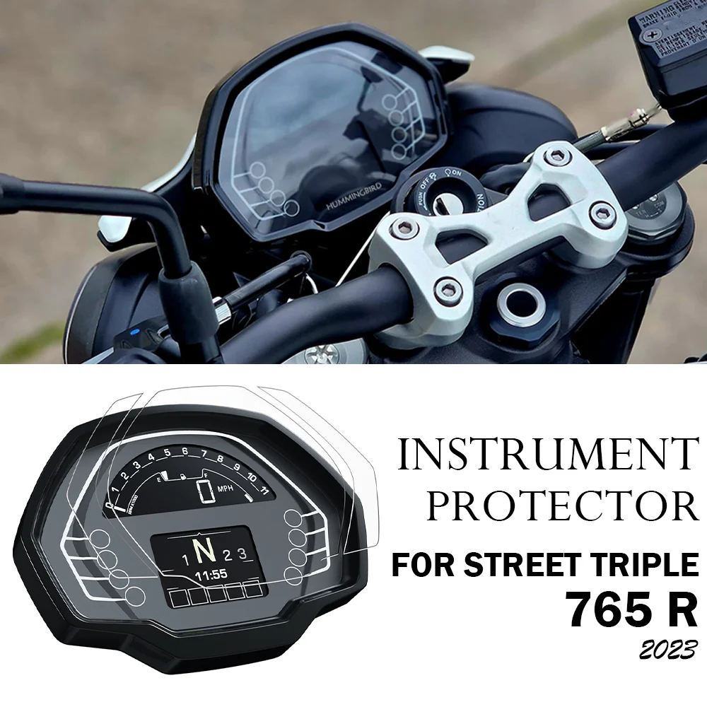 Защитная плёнка для экрана приборной панели мотоцикла 765 R 2023