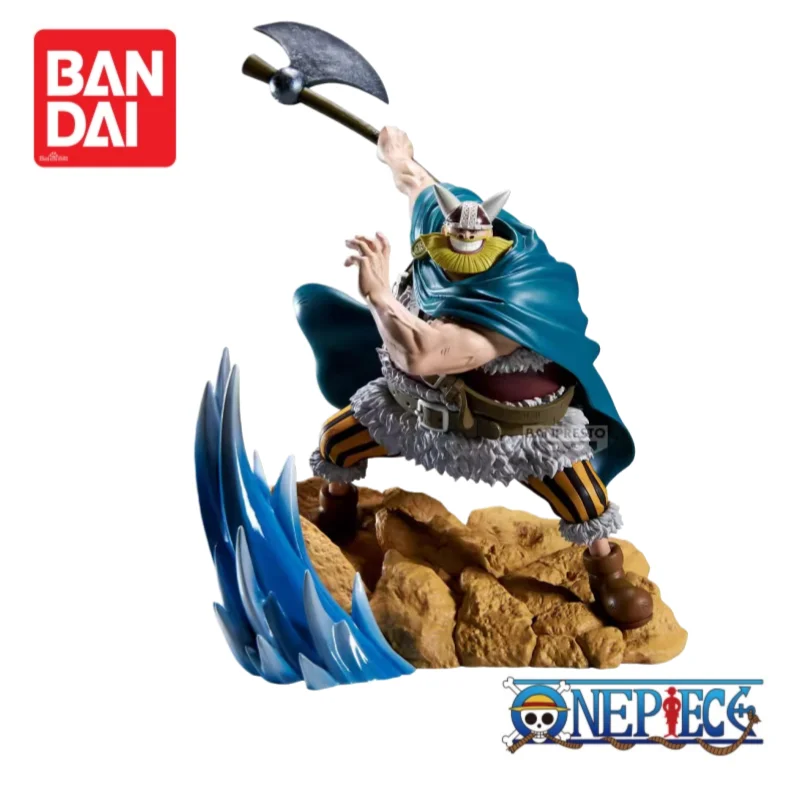 재고 있음 100% 정품 오리지널 반다이 반프레스토 원피스 도리 브로기 애니메이션 상품 액션 피규어 모델 장식품