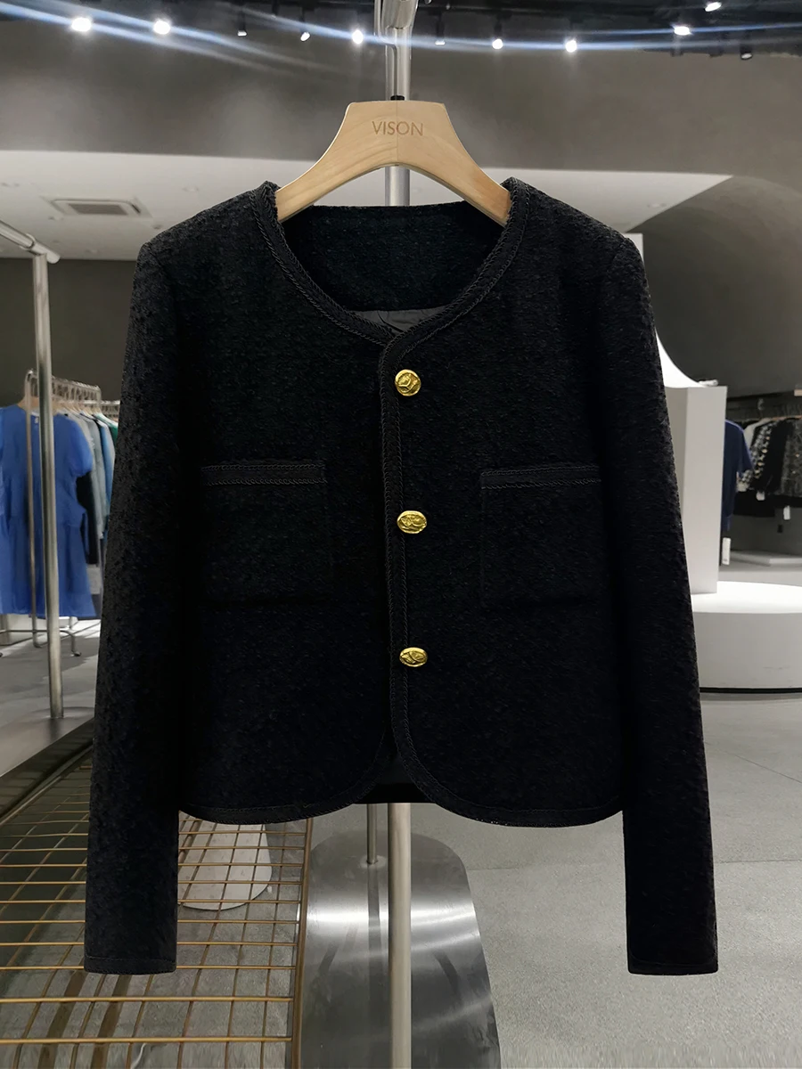 

Новая женская зимняя куртка-пуховик 2025 года: модный прямой крой в стиле интернет-селебрити