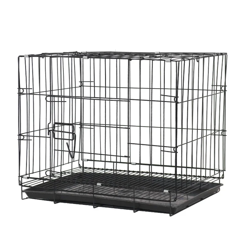 

Bold Folding With Toilet Dog Cage Teddy Poodle Small And Medium Dog Cat Cage Rabbit Cage Pet Cage