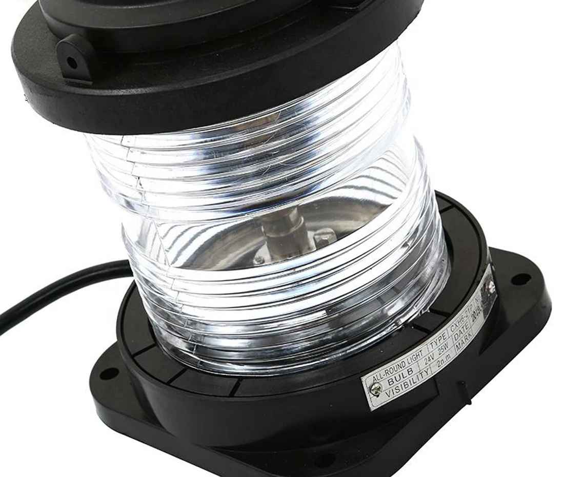 

Matsutec IP56 High Quality CE CCS Certified BAY15d Marine Navigation signal 25W 12V/24V Light CXH-21P