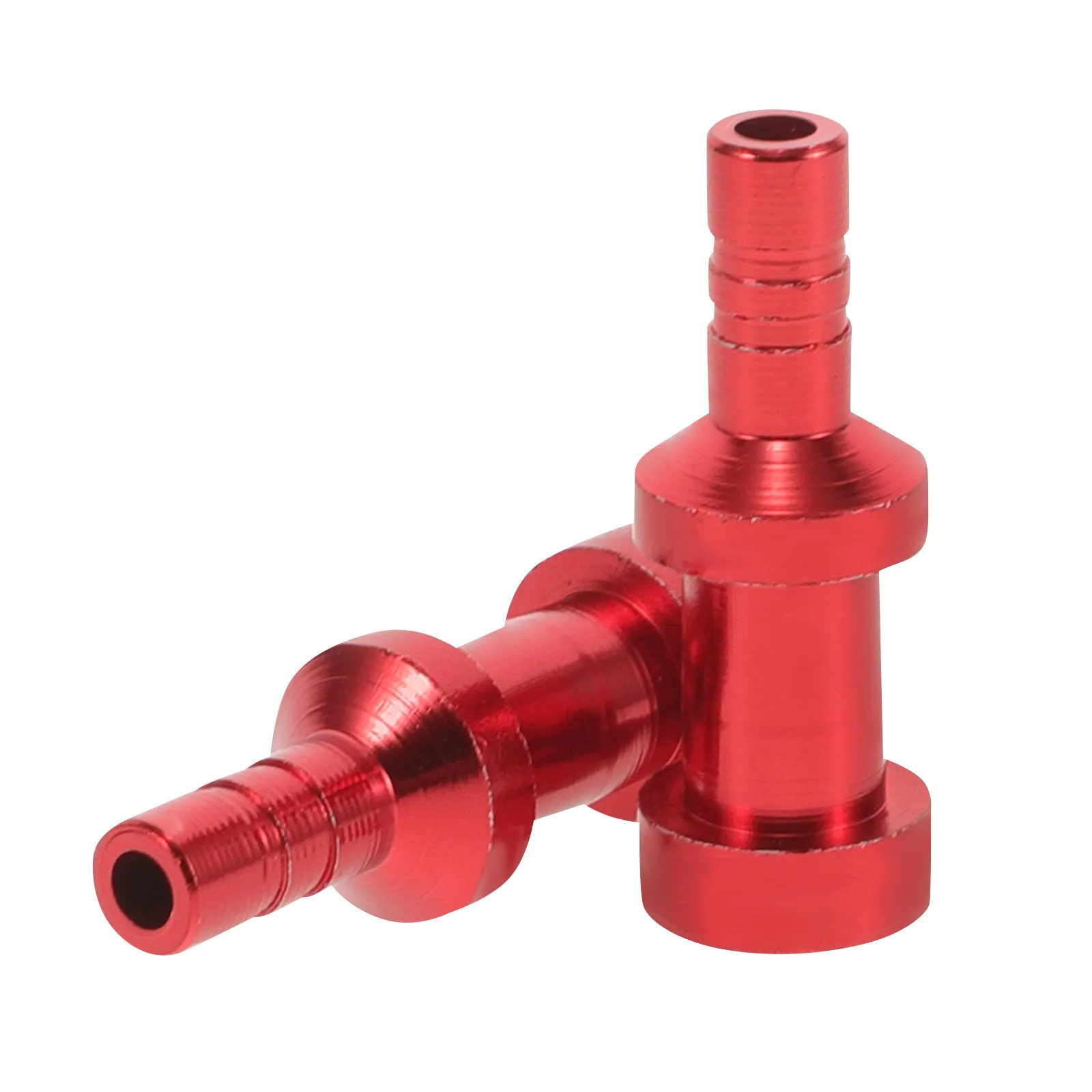 

2Pcs Aluminum Alloy French Valve Inflator Nozzle for Bikes Tubeless Tire Valve Stem Adapter Cycling Air Pump Connector Bike