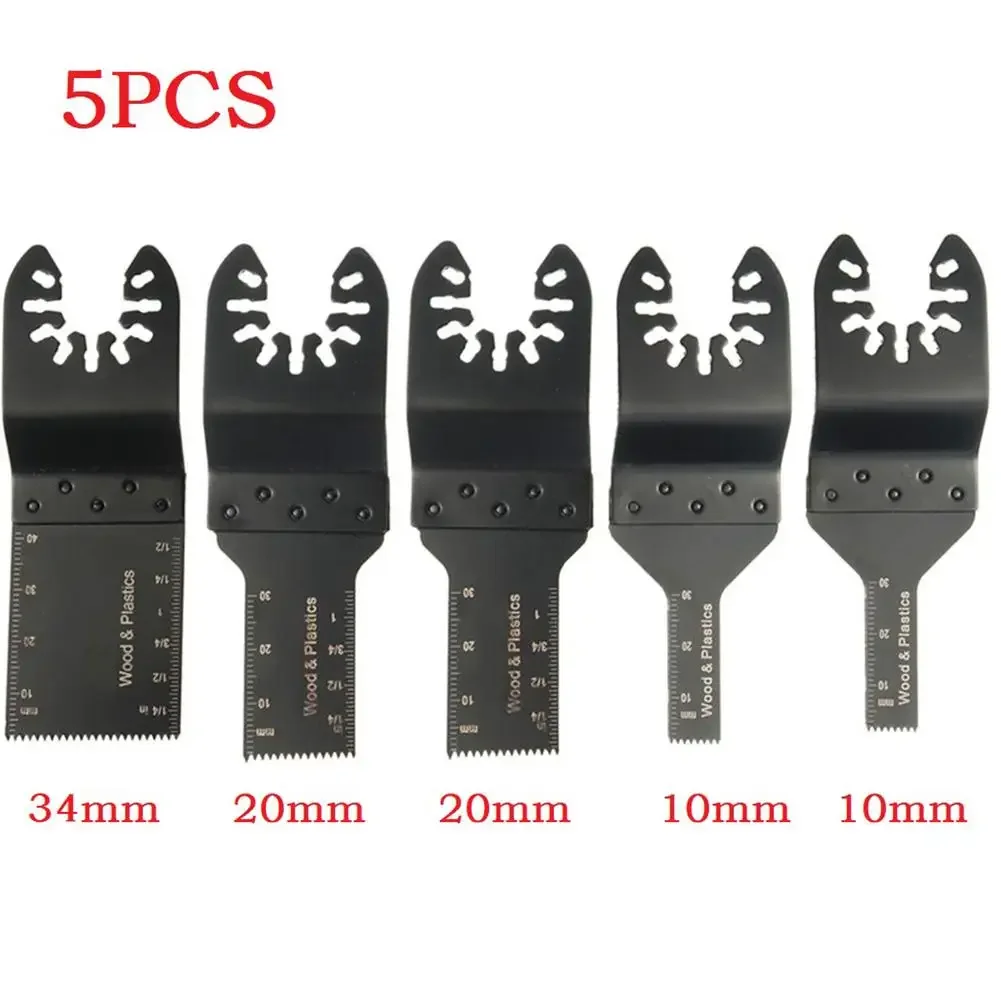 5pcs Oscillating Multi Tool Saw Blades Set For Renovator Oscillating Tool Renovator Multimaster Tool Saw Blade Power Tool Access