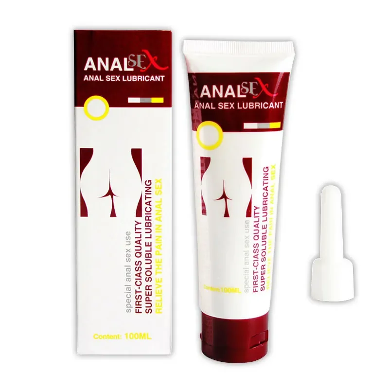 100ml Silk Anal Analgesic Grease Sex Lubricant Water-Based Pain Relief Anti-pain Gel Anal Cream Sex Oil for Adults Gay Women Men