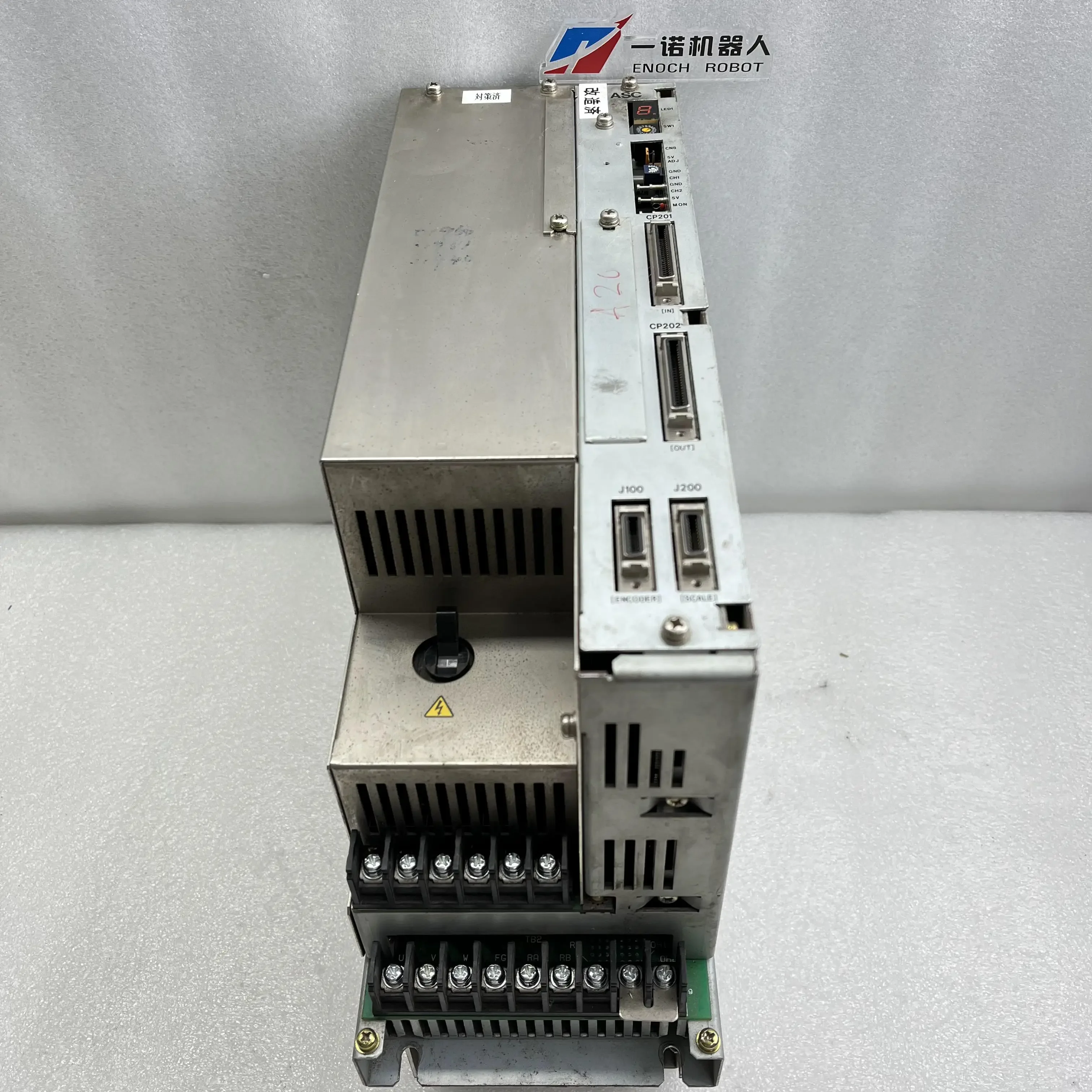 Teste em boas condições servo Drive ASU30 P003-2037