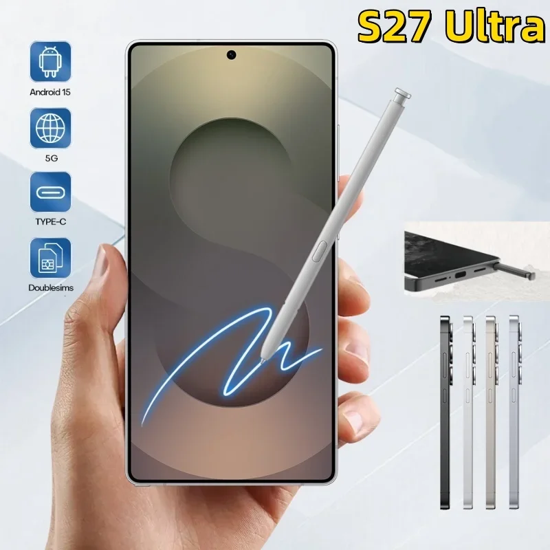 

2025 Original Pad S27 ultra Tablet PC 7.3 inch HD 4K Android 15 22GB+2TB 8000mAh Battery 4G 5G Dual Sim Card WiFi GPS Google Tab