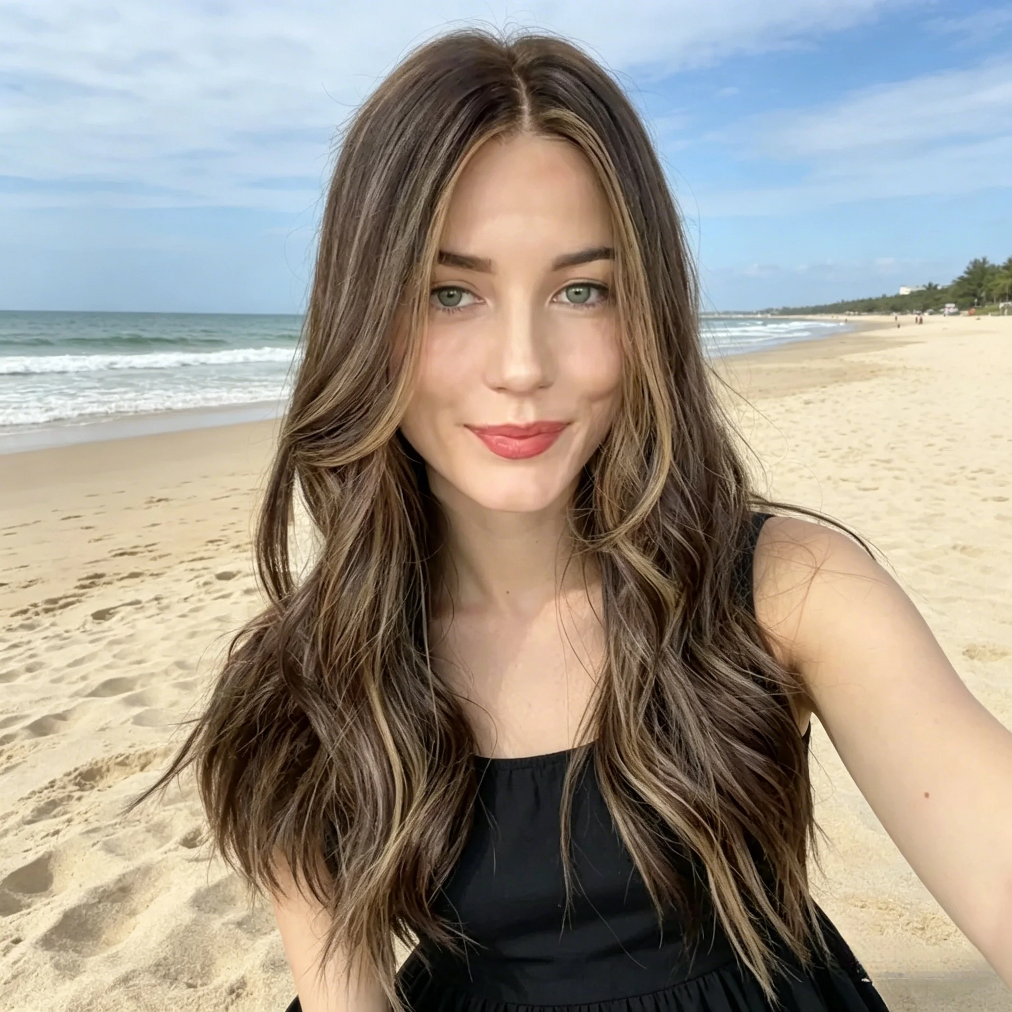 

Chocolate Brown Loose Wave Synthetic Wig Natural 13*4HDLace Front Wigs for Women High Heat Custom soft Synthetic Lace Wigs Party
