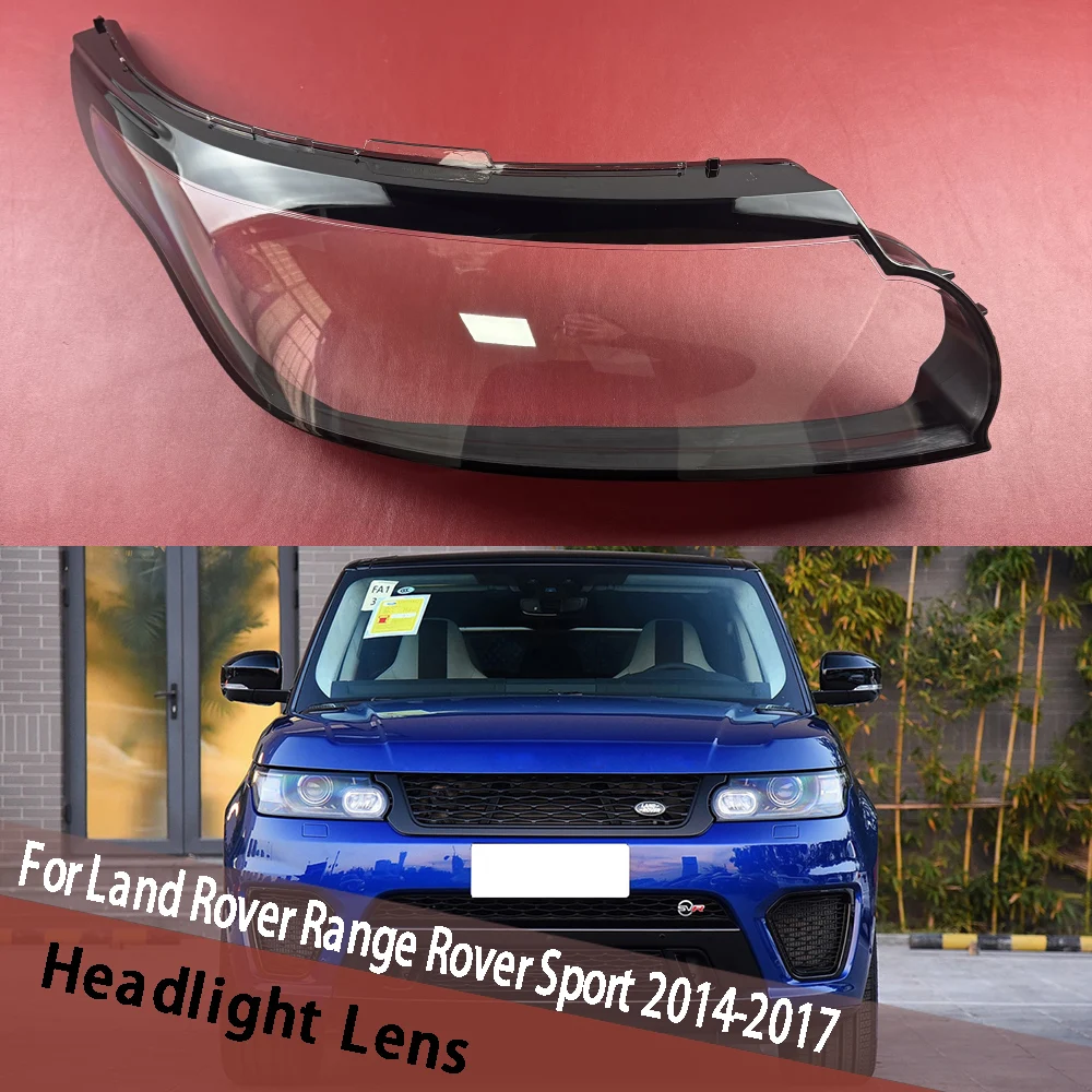 

For Land Rover Range Rover Sport 2014 2015 2016 2017 Headlight Cover Transparent Headlamp Shell Lamp Shade Lens Replace Shade