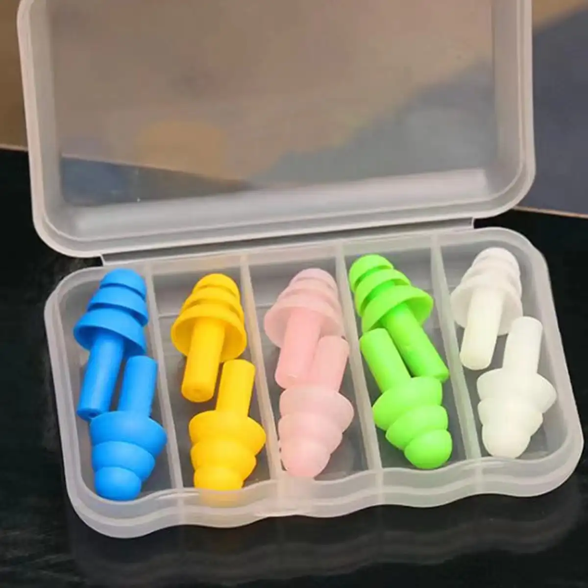 Soundproof Sleeping Ear Plugs Earplugs For Sleeping Special Mute Soft Slow Rebound Student Anti-Noise Protection Earplug