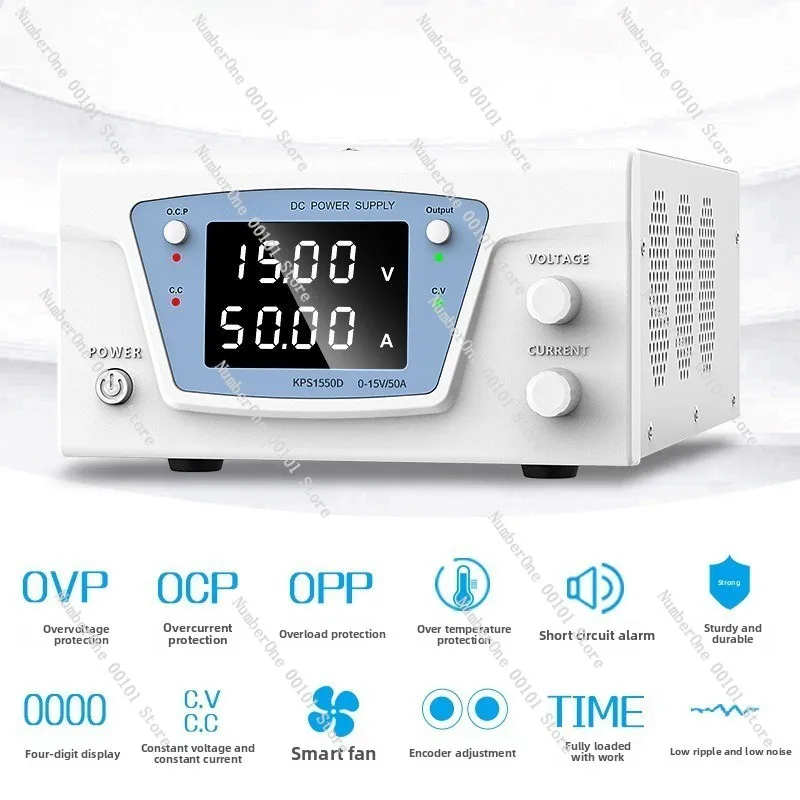 High-power adjustable DC stabilized power supply 15V-300V 5A-100A for electroplating aging program control