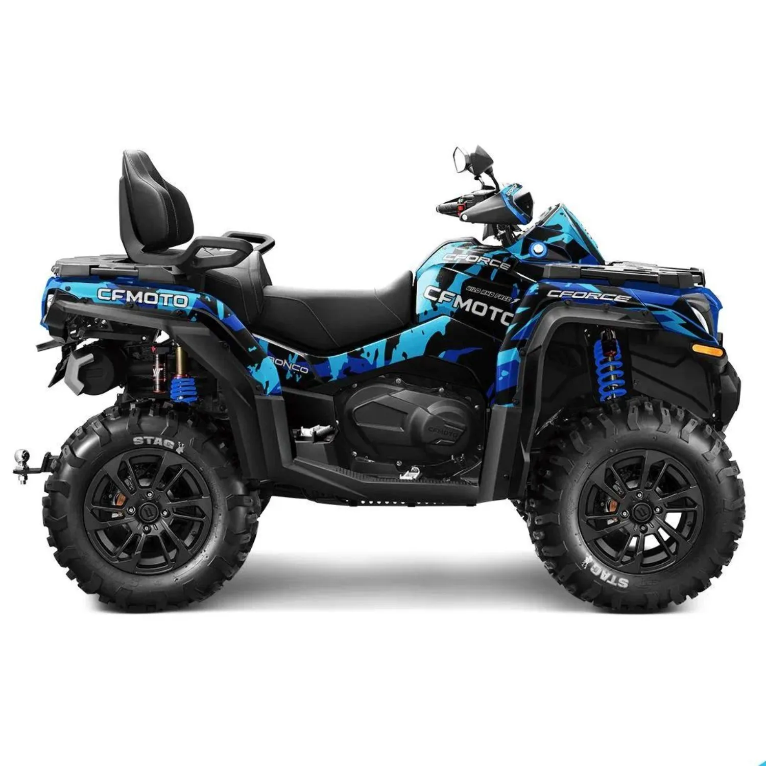 Body Fairing Sticker Decal Protective Quads / Atv 4x4 Full Graphic Kit For CFMOTO CFORCE 800 850 1000 2018-2023 G2 Design-4
