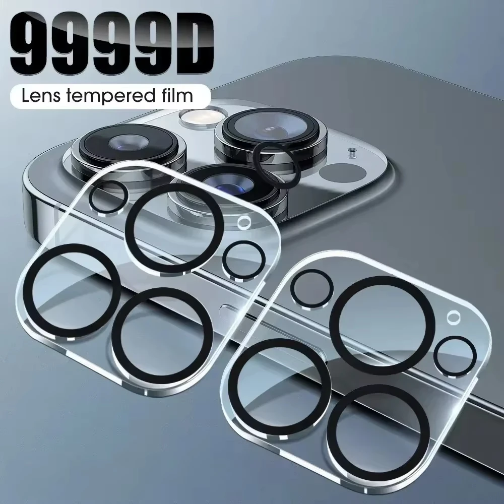 4Pack For iPhone 16 15 14 13 12 11 Pro Max Plus 16PM Lens Film Camera Protective Tempered Glass For iPhone16 ProMax 13 12 Mini