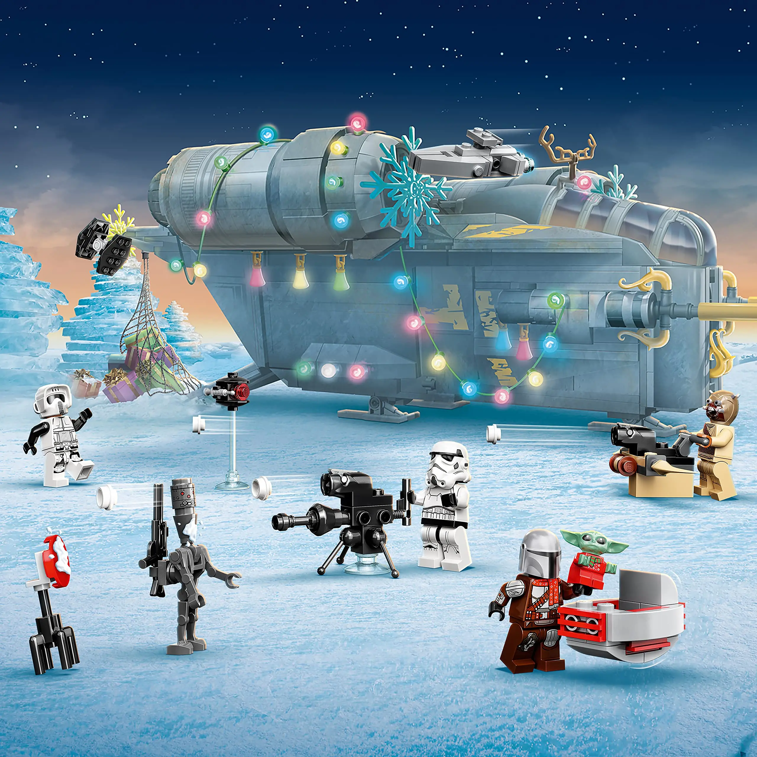 LEGO Star Wars Advent Calendar 75307 Awesome Toy Building Kit for