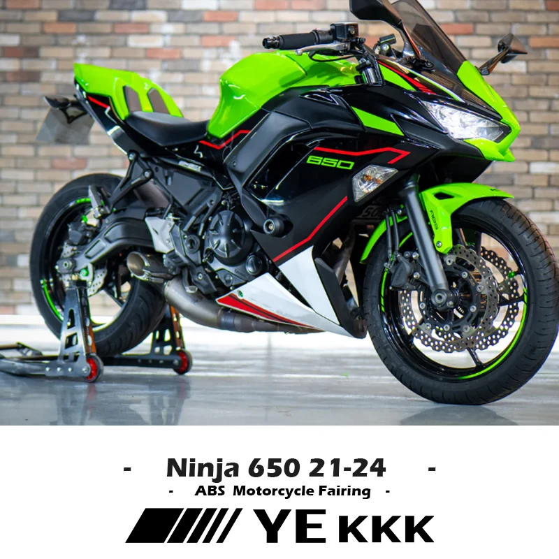 

For Kawasaki Ninja650 2021-2022-2023-2024 New Custom Style Fairing Motorcycle Kit Fairing Shell Replica Bodywork