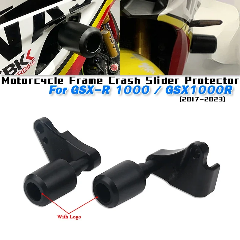 

For Suzuki GSX-R1000 GSX1000R 2017-2023 Motorcycle Frame Crash Slider Protector Pad Motorcycle Anti-falling Protection Crash Pad